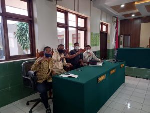 Para Pemohon Dalam Sidang Gugatan Pra Peradilan Melawan Kejari Tegal